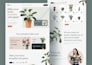 build responsive gardening website or landscaping, lawn and plant care blog